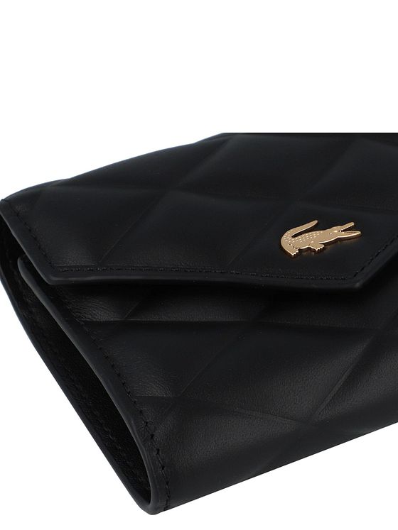 Lacoste Core Essentials Crocodelle Pung Læder 11.5 cm Lacoste Core Essentials Crocodelle Pung Læder 11.5 cm