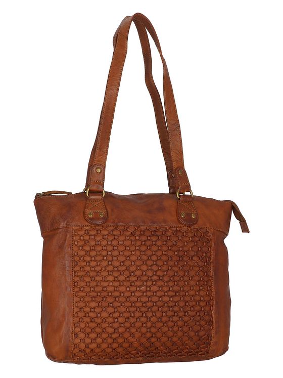 Greenland Nature Femi & Nine-skuldertaske i læder 35 cm