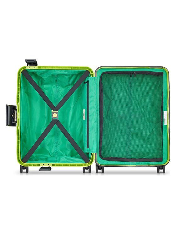 Delsey Paris x United Colors of Benetton Color Block Hardside 4-hjuls kabinevogn 55 cm