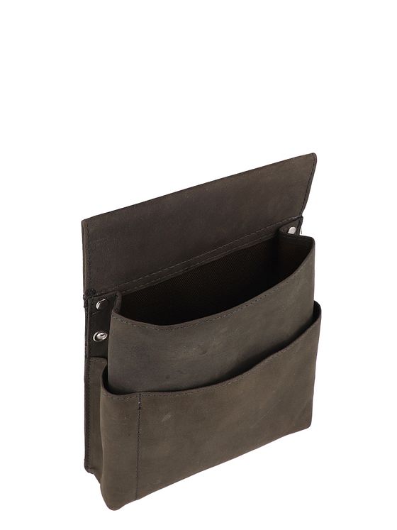 Alassio Bæltetaske i læder 10 cm til tjenerpunge