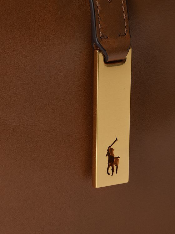 POLO RALPH LAUREN Polo ID Håndtaske Læder 25 cm