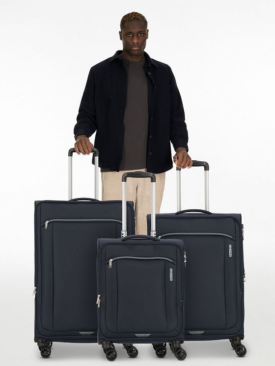 American Tourister Avantour 4 hjul Kuffert 3-delt med strækfold