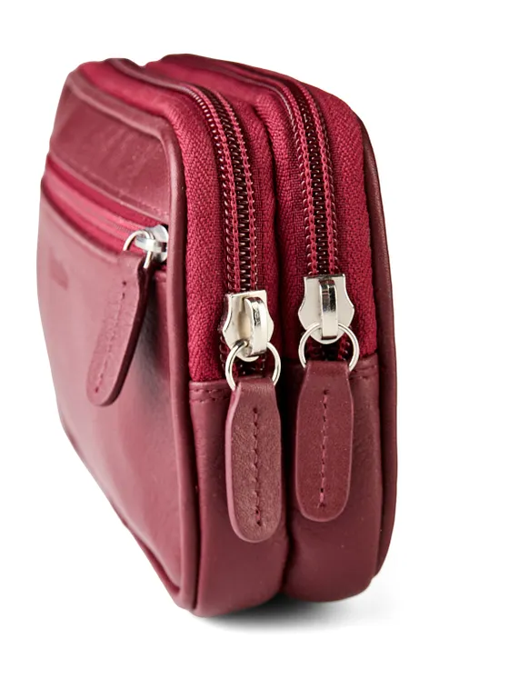 Esquire Duo Bæltetaske Læder 17 cm Esquire Duo Bæltetaske Læder 17 cm