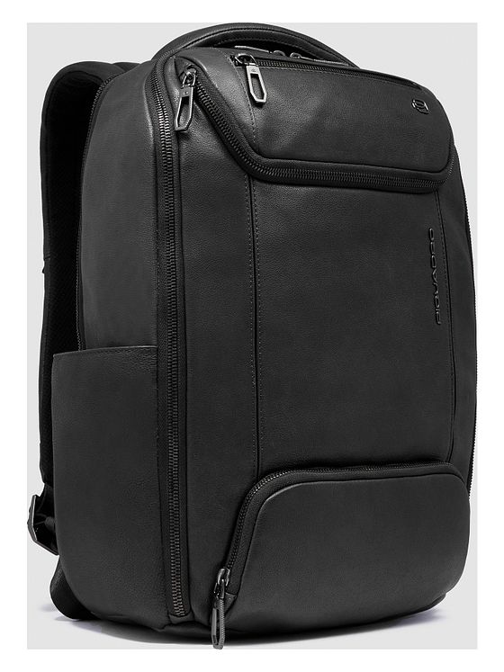 Piquadro Cronus Forretningsrygsæk RFID-beskyttelse Læder 41 cm Laptoprum