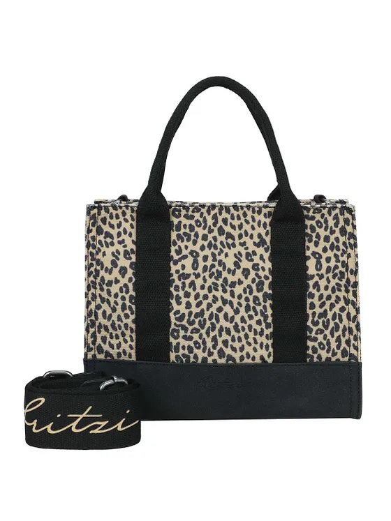 Fritzi aus Preußen Izzy09 Limited Cheetah Camel Håndtaske 26 cm Fritzi aus Preußen Izzy09 Limited Cheetah Camel Håndtaske 26 cm