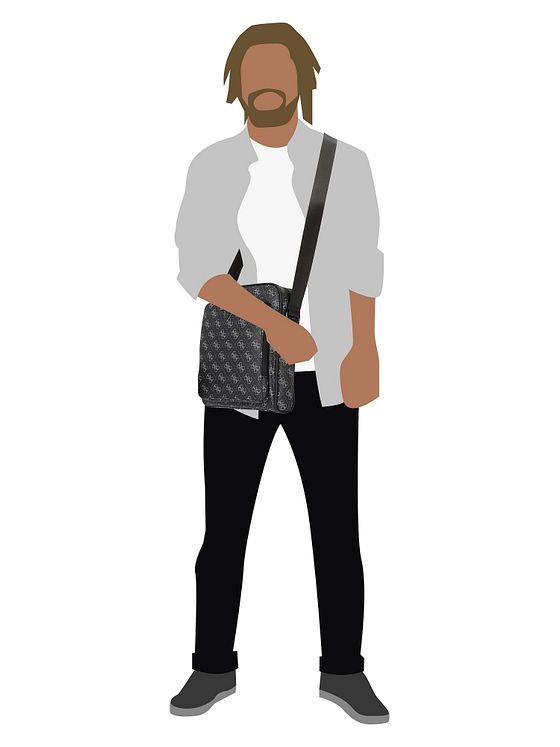 Guess Milano Skuldertaske 22 cm Guess Milano Skuldertaske 22 cm