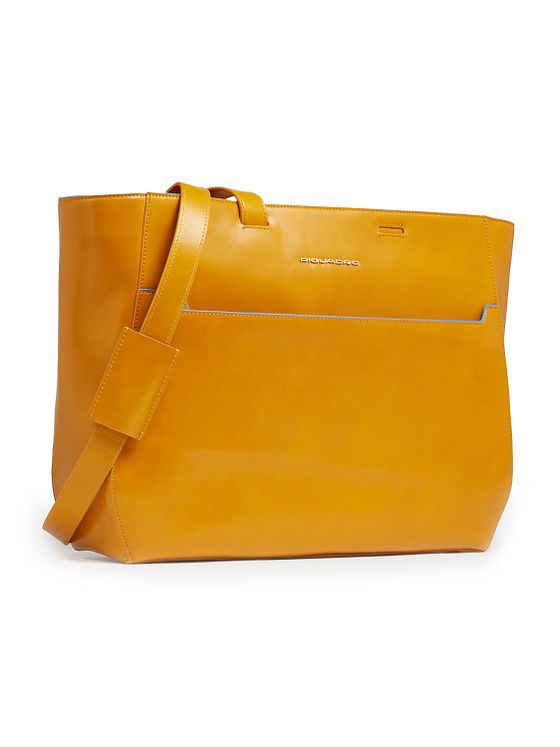 Piquadro Blue Square Nákupní taška Kůže 40 cm