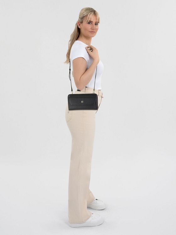 AIGNER Clutch pung Læder 20 cm