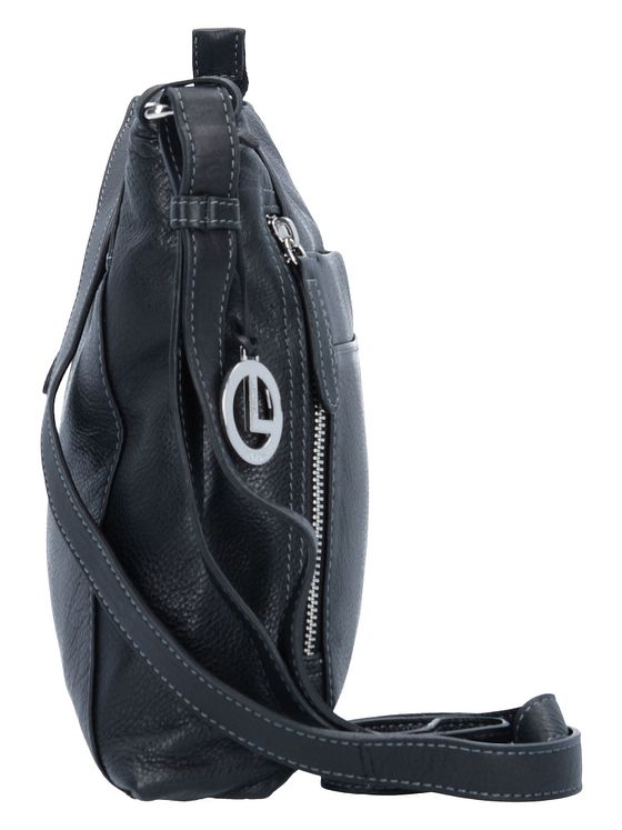 L.CREDI Sabrina skuldertaske i læder 26 cm