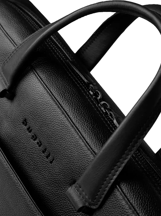 bugatti Black Asiakirjasalkku Nahka 39 cm Kannettavan tietokoneen lokero bugatti Black Asiakirjasalkku Nahka 39 cm Kannettavan tietokoneen lokero