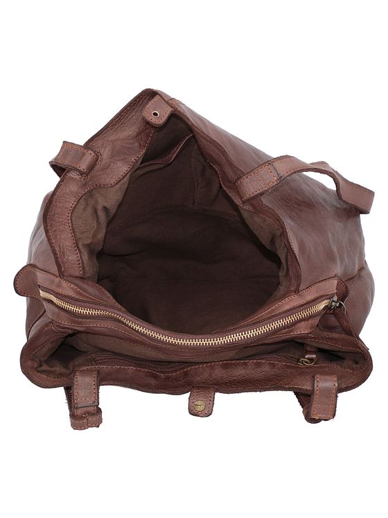 Harold's Submarine skuldertaske i læder 31 cm