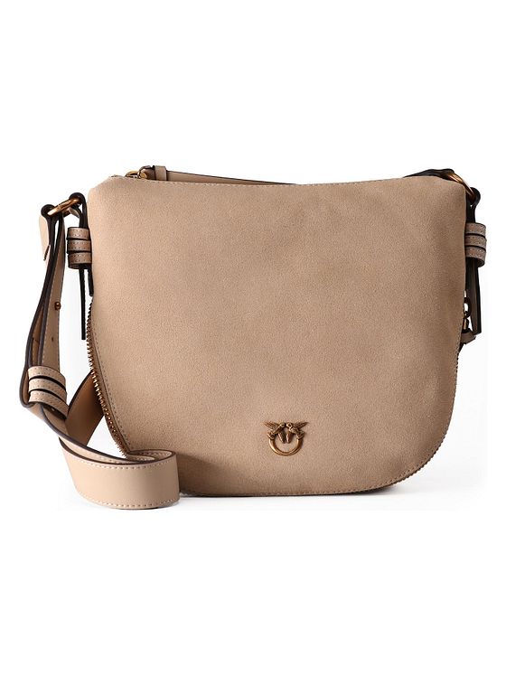 PINKO Zip Around Skuldertaske Læder 28 cm