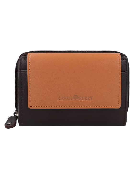 Greenburry Nappa Pung RFID-beskyttelse Læder 14 cm