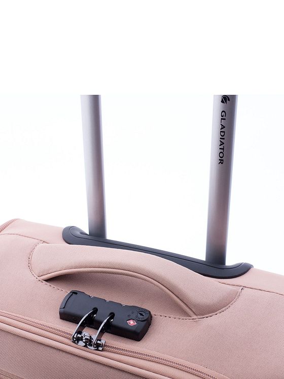 Gladiator 3700 4 hjul Kabinetrolley 55 cm med strækfold