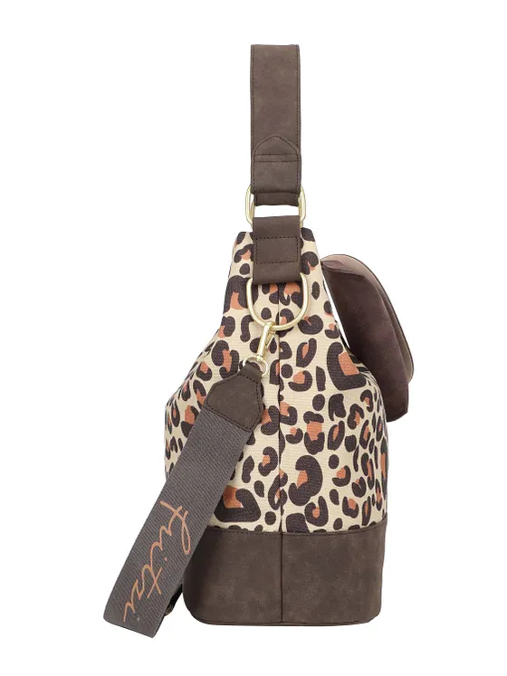 Fritzi aus Preußen Izzy07 Limited Leo Camel Skuldertaske 25 cm Fritzi aus Preußen Izzy07 Limited Leo Camel Skuldertaske 25 cm