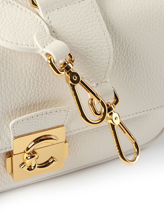 Coccinelle C-Me Lock Skuldertaske Læder 24 cm