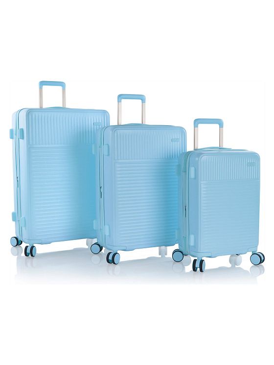 Heys Pastel 4 hjul Kuffert 3-delt med strækfold