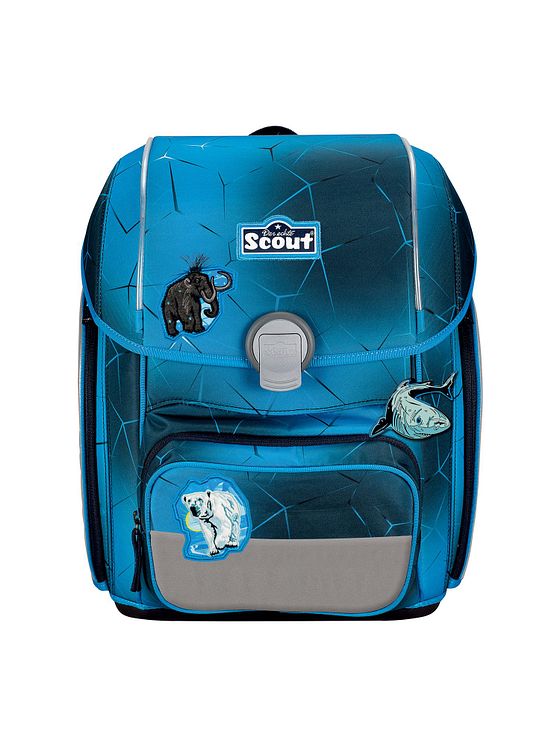 Scout Genius Exklusiv Safety Light Skoleransel-sæt