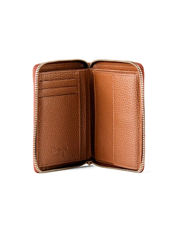 Esquire Alexandria Cartera Bloqueo RFID Piel natural 13 cm Esquire Alexandria Cartera Bloqueo RFID Piel natural 13 cm