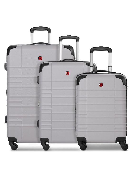 Wenger Amplar Evo 4 hjul Kuffert 3-delt med strækfold Wenger Amplar Evo 4 hjul Kuffert 3-delt med strækfold