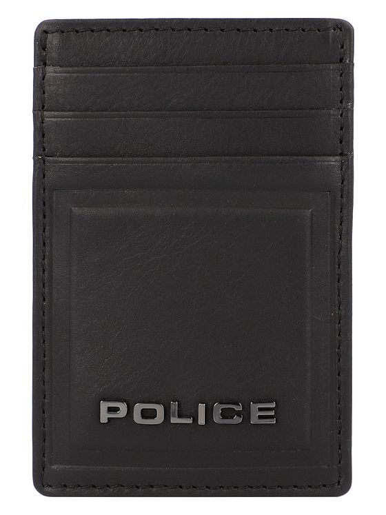 Police PT16-08536 Kreditkortholder i læder 7 cm med pengeclips Police PT16-08536 Kreditkortholder i læder 7 cm med pengeclips