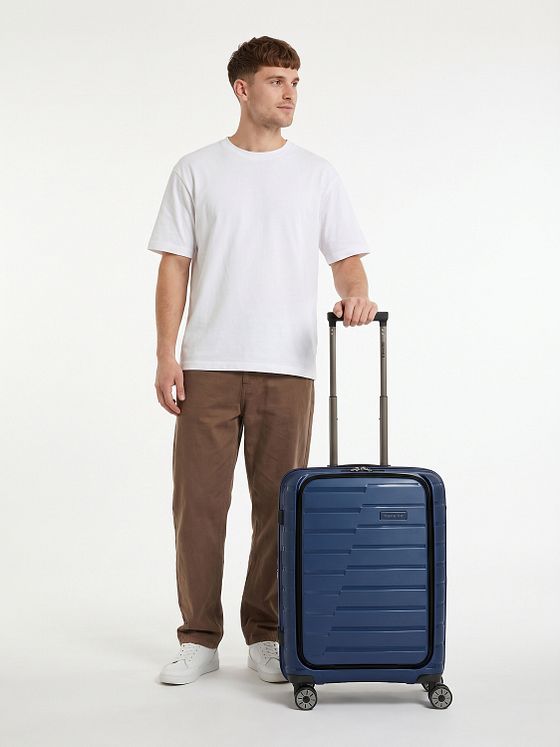 Travelite Air Base 4-pyöräinen Käsimatkatavara 55 cm Kannettavan tietokoneen taskun syvyys Travelite Air Base 4-pyöräinen Käsimatkatavara 55 cm Kannettavan tietokoneen taskun syvyys