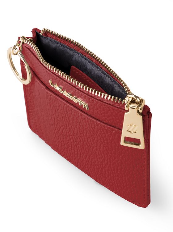 Lazarotti Bologna lædernøgleholder Kortholder i læder 11,5 cm med rum til luftmærker