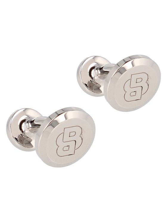 Boss B-Logo Manžetové knoflíčky Mosaz 1 cm