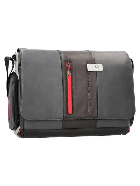 Piquadro Urban Messenger læder 36 cm rum til bærbar computer