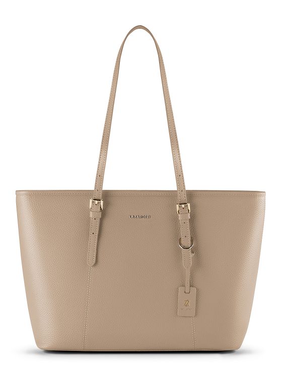 Lazarotti Bologna læder XL shopper taske læder 35 cm Lazarotti Bologna læder XL shopper taske læder 35 cm