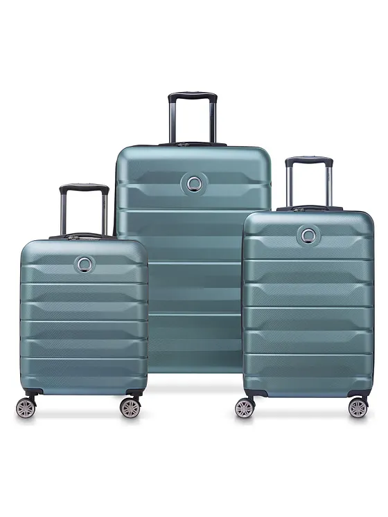 Delsey Paris Air Armour 4-hjulet Kuffertsæt 3-delt med ekspansion Delsey Paris Air Armour 4-hjulet Kuffertsæt 3-delt med ekspansion