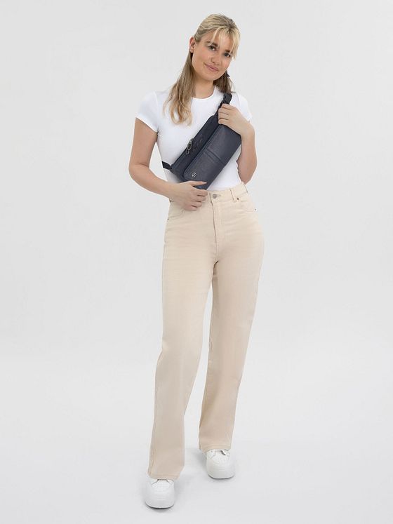 Piquadro Wollem Bæltetaske RFID-beskyttelse Læder 27 cm