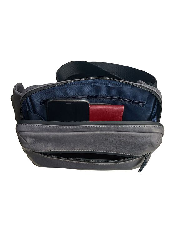 Leonhard Heyden The Hague bæltetaske i læder 22 cm