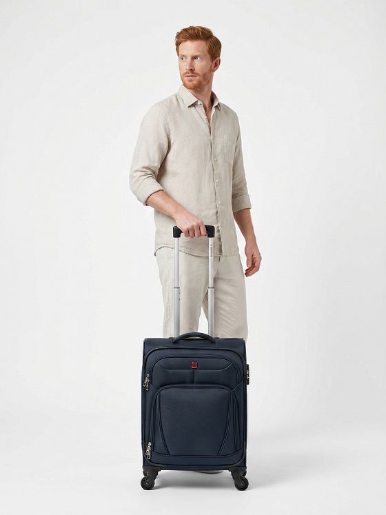 Wenger Beaumont 4 hjul Kabinekuffert S 54 cm med strækfold