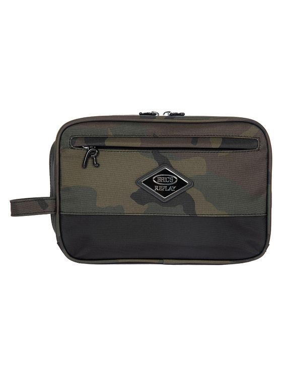 Bric's Replay Camouflage Kultur-taske 25 cm