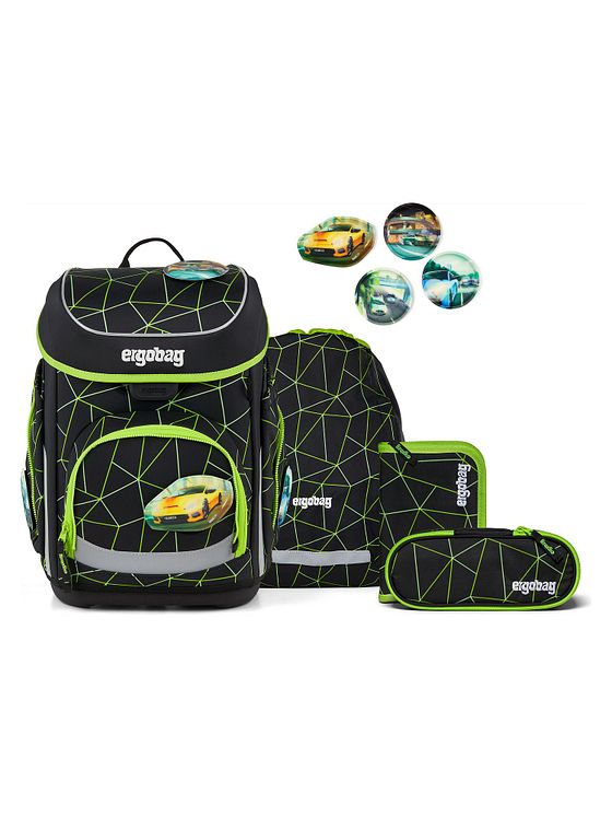 ergobag cubo Skoleransel-sæt 5-delt
