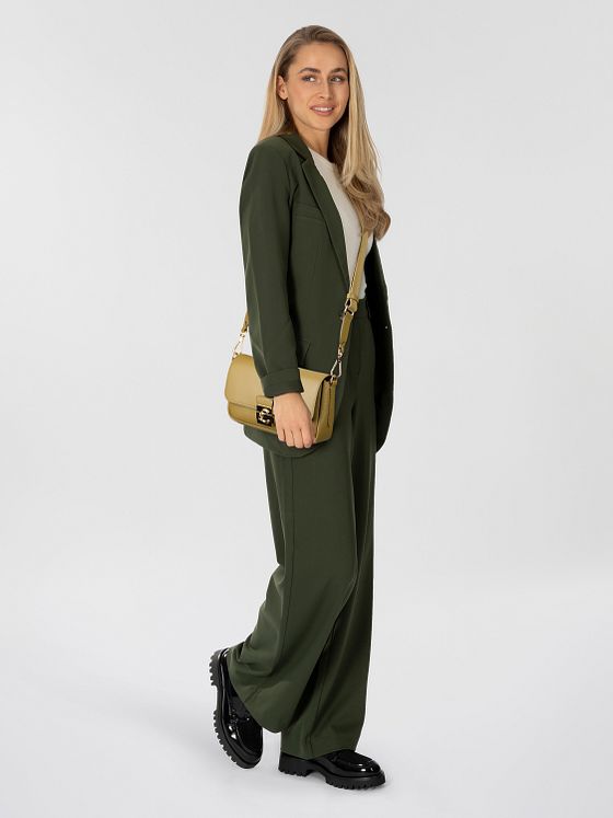 Coccinelle C-Me Lock Skuldertaske Læder 24 cm