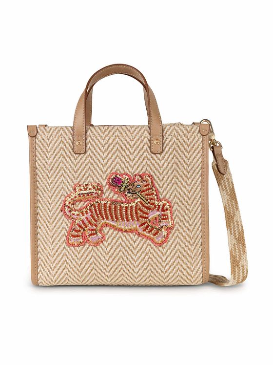 Oilily Zigzag Stripe Nákupní taška 22 cm