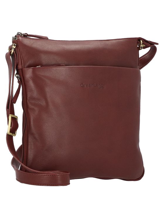 Greenland Nature Nature-skuldertaske i læder 28 cm