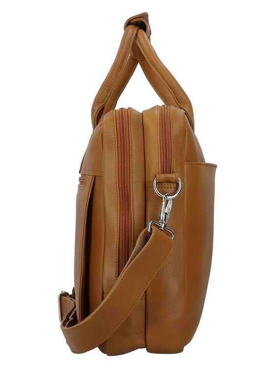 Dermata Dokumentmappe i læder med 39 cm rum til bærbar computer