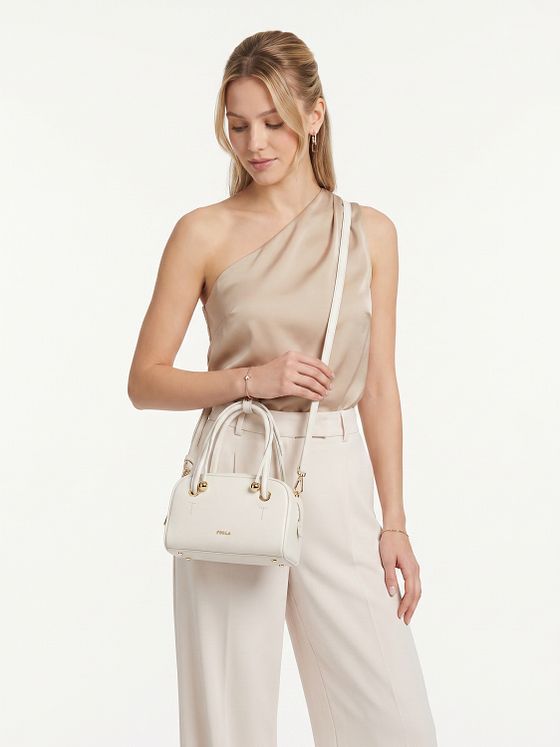 Furla Poppy Handtasche Leder 20 cm Furla Poppy Handtasche Leder 20 cm