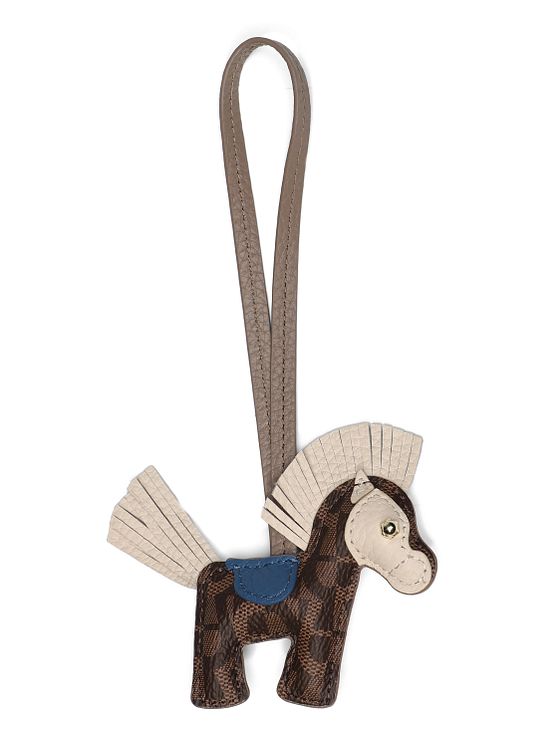 AIGNER Modetaske-tag i læder 11 cm