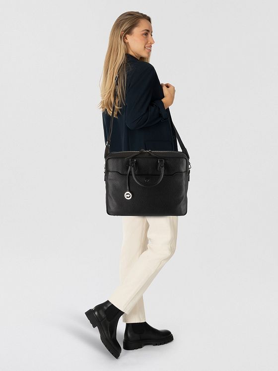 Braun Büffel Hanna Dokumenttaske Læder 41 cm Laptoprum