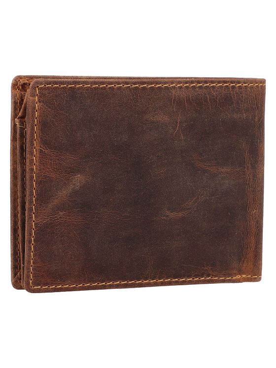 Greenburry Vintage peněženka s reliéfem ryby z kůže 12 cm