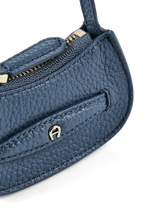 AIGNER Colgante para bolso Cavallo de piel, 11 cm