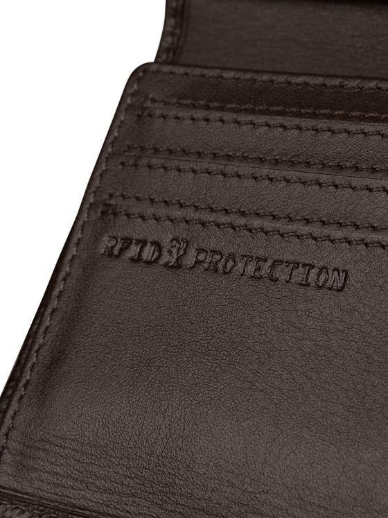 bugatti Due Peněženka RFID ochrana Kůže 9 cm