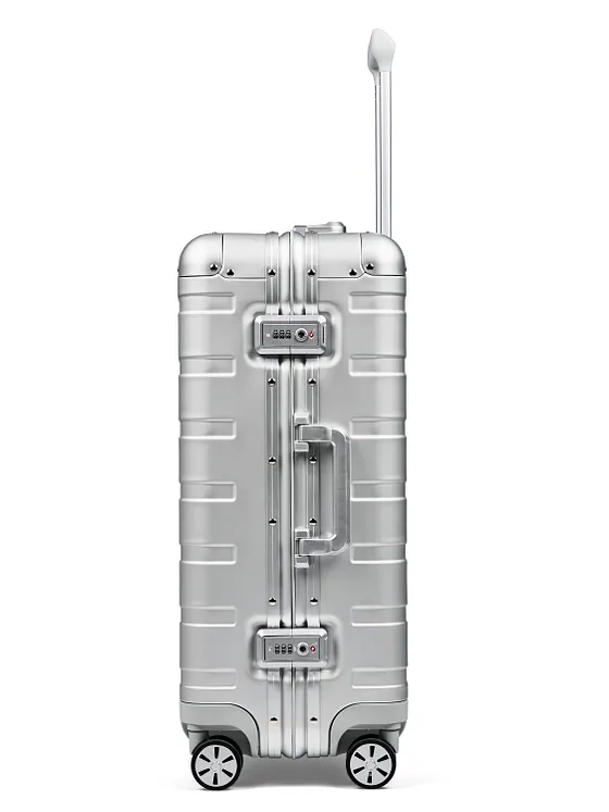Redolz Kufr Pro Hliníkový Trolley M, hliníkový, 66 cm Redolz Kufr Pro Hliníkový Trolley M, hliníkový, 66 cm