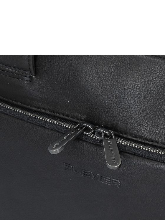 Plevier Vintage Larry Dokumenttaske Læder 40 cm Laptoprum