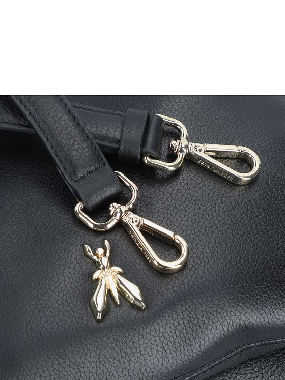 Patrizia Pepe Tris Skuldertaske Læder 28 cm