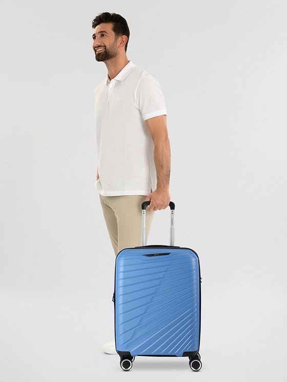 Benzi 5808 4 hjul Kabinetrolley 55 cm med strækfold